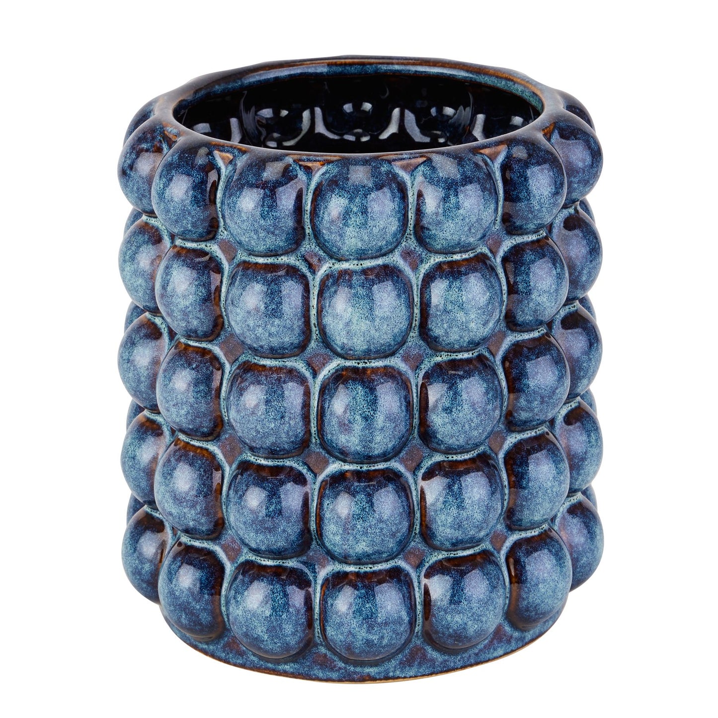 Seville Collection Large Indigo Bubble Planter